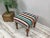 Kilim Upholstered Pouffe Footstool For Sale In Raleigh - Image 6 of 9