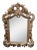 Italian Rococo Style Gold Gilt Mirror For Sale