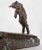 Early 20th Century Art Déco Patinated Bronze Sculpture of a Girl and a Jumping Goat With Marble Base by Paul Silvestre for Susse Frères For Sale - Image 5 of 11
