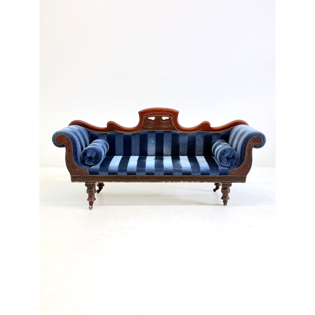 Antique Victorian Chaise Longue For Sale - Image 13 of 17