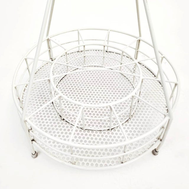 Italian Painted Iron Bottle Holder, 1970 For Sale - Image 4 of 7