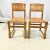 These are a pair of gorgeous Boho Chic Mexican Dining Chairs. They are handmade and have washed Ceruse Oak frames with...