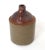 Late 19th Century Unusual Small Pint Size Antique Classic Style American Stoneware Spirits Jug For Sale - Image 5 of 13