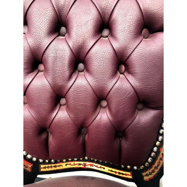 André Charles Boulle Style Accent Side Chair For Sale In New York - Image 6 of 11
