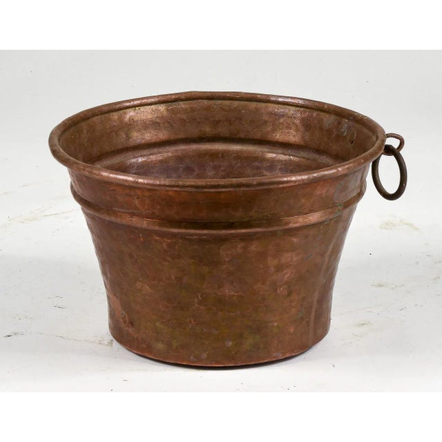 Mid-Century Heavy Copper Pottola Pan For Sale - Image 9 of 9
