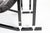 Metal Transat Lounge Chair in Black Leather by Eileen Gray for Ecart International, 1980s For Sale - Image 7 of 12