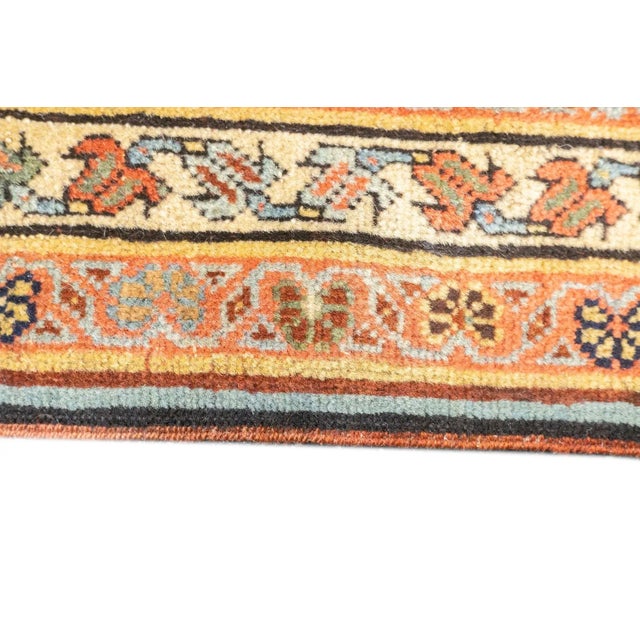 Late 18th Century Antique Persian Tribal Qashqai Rug 3' x 4'10'' For Sale - Image 10 of 12