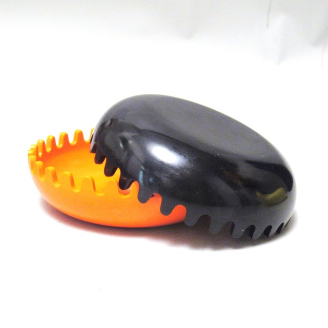 Mid-Century Modern Vintage Clam Ashtray by Alan Fletcher Mebel, 1966 For Sale - Image 3 of 11