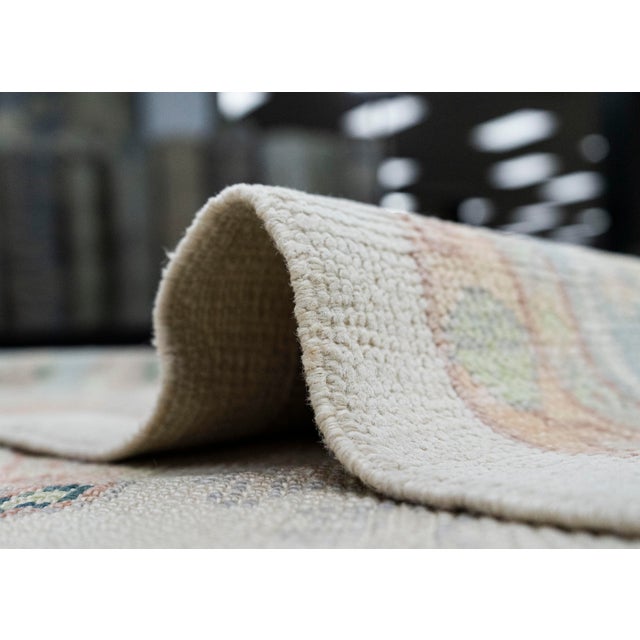 Textile Turkish Oushak Rug 8'4" x 10'2" #20429 For Sale - Image 7 of 8