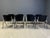1970s Vintage Italian Stackable Dining Chairs in the style of Castelli, 1970s, Set of 8 For Sale - Image 5 of 12