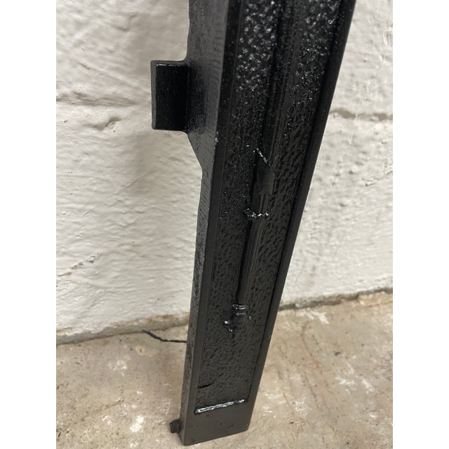 Early 19th Century Late 19th Century Cast Iron Surround 25"w X 30" H - Ornate Victorian Era From Baton Rouge For Sale - Image 5 of 5