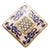 18k Gold and Enamel Signet Ring, Size 6 For Sale