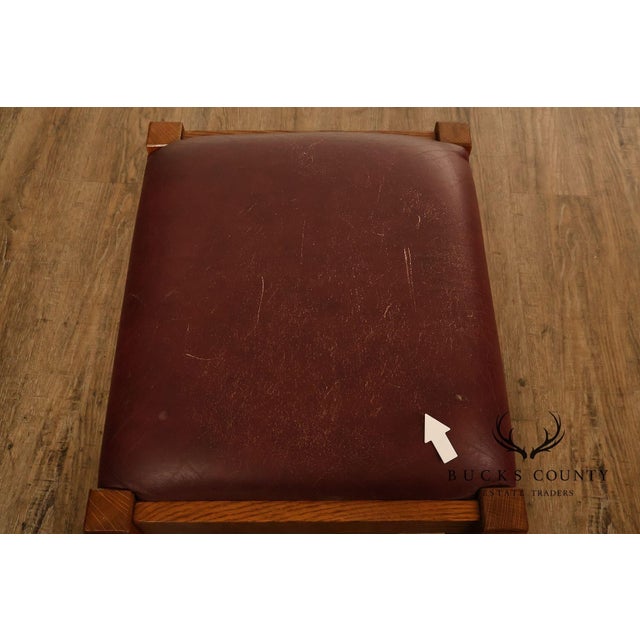 Stickley Mission Collection Oak Spindle Coffee Table For Sale - Image 9 of 18