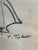 Tasha Tudor Original Art Charcoal Sketch For Sale - Image 4 of 12