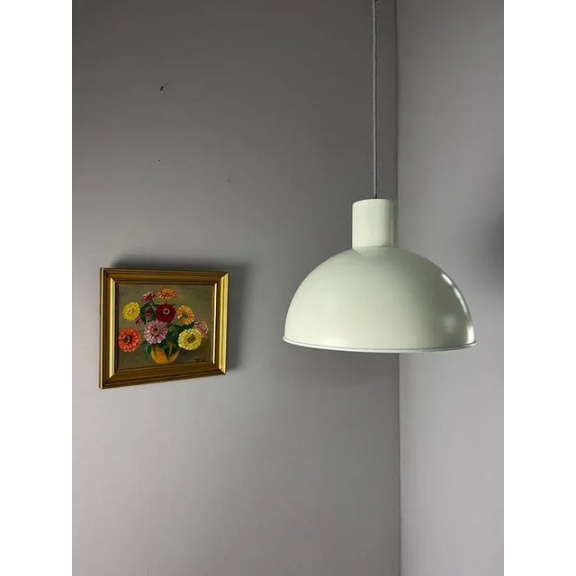 White Bunker Pendant by Jo Hammerborg for Fog & Mørup For Sale - Image 9 of 9