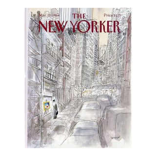 1988 New Yorker Magazine Cover by Jean Jacques Sempe, March 21, Art Gallery For Sale