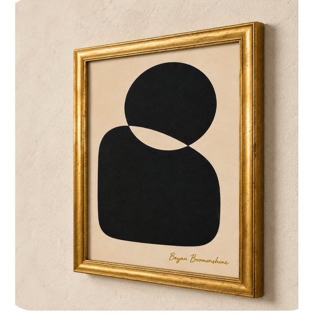 Mid-Century Modern Harmony I Modern Painting, Framed by Bryan Boomershine For Sale - Image 3 of 8