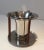 Circa 1970s French Silverplate & Leather Champagne Bucket with Flutes Holder For Sale - Image 4 of 13