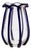 Large Murano Vase with Baloton Bubbles in Gold Leaf and Cobalt Blue Beads, 1960 For Sale