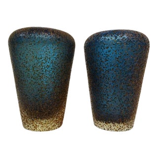 1940s Vintage Carlo Scarpa Vases- a Pair For Sale