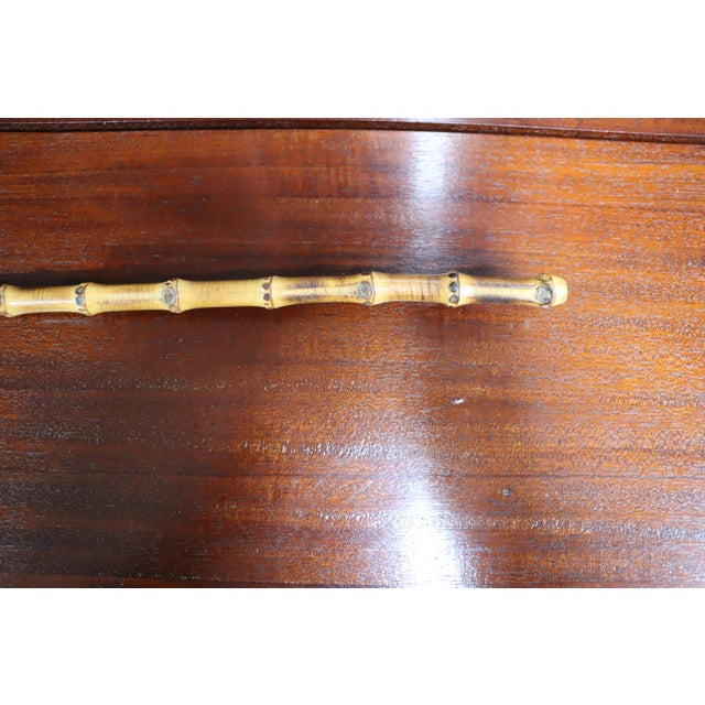 Wood Bamboo & Horn Shoe Horn For Sale - Image 7 of 7