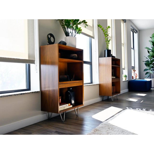 George Nelson BCS Bookcases in Walnut for Herman Miller - A Pair For Sale - Image 13 of 13