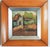 Mid-Century Modern Small Mid 20th Century Modernist Village Paintings - Set of 4 For Sale - Image 3 of 7