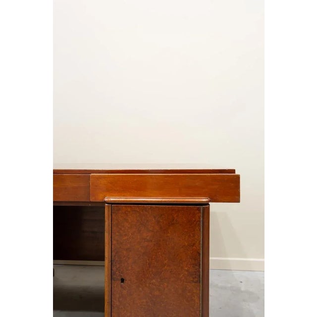 Wood Art Deco Desktop from Cervigon Furniture, 1920 For Sale - Image 7 of 8