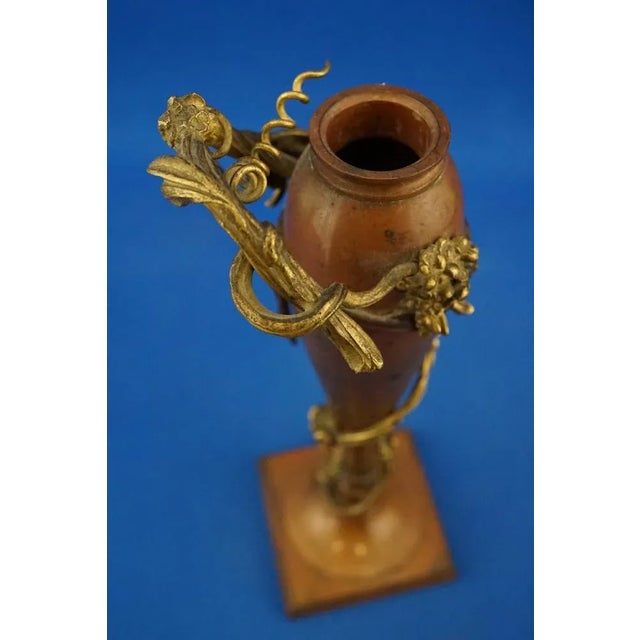 Vintage Vase in Bronze by Julius Theodor Kalmar, 1920s For Sale - Image 13 of 18