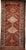 Mid 20th Century Vintage Persian Shiraz Tribal Area Rug, Handwoven Geometric Pattern, Burgundy & Ivory, 5’ X 10’ For Sale - Image 5 of 12