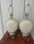 Sculptural Postmodern Ivory Ceramic Spiral Shell Table Lamps, 24”h, a Pair For Sale - Image 10 of 11