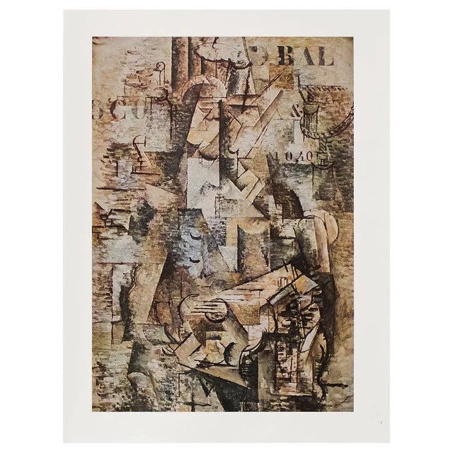 1940s After Georges Braque "The Portuguese", First Edition Period Print in Full Color For Sale In Dallas - Image 6 of 6