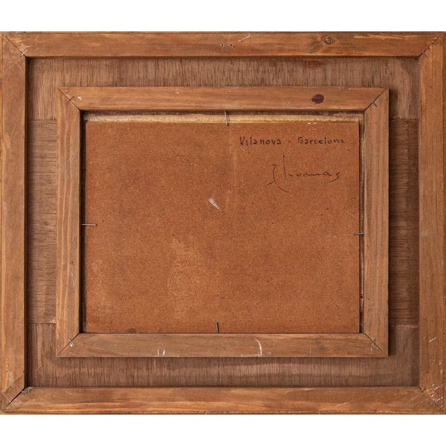 Tomas Perez Martinez, Vilanova i la Geltrú, Barcelona, Oil Painting, Framed For Sale - Image 6 of 7