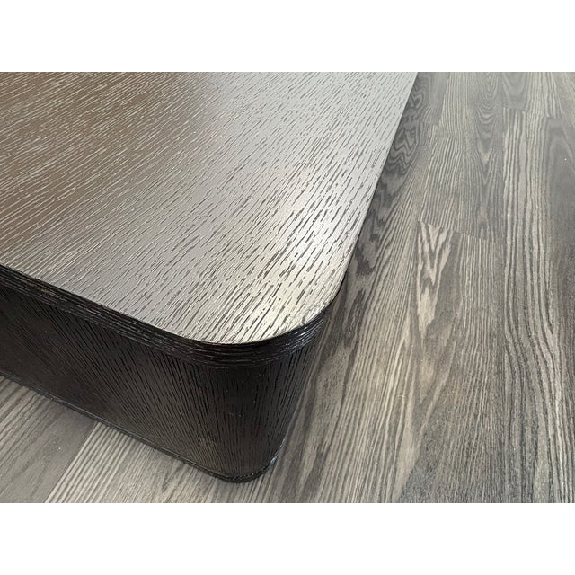 Rh Ligné Open Rectangular Coffee Table – 64" American White Oak | Architectural Open Plinth Design | Julie Lawrence Collection For Sale - Image 9 of 18