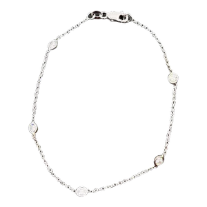 0.55 Ct Diamond by the Yard Bracelet