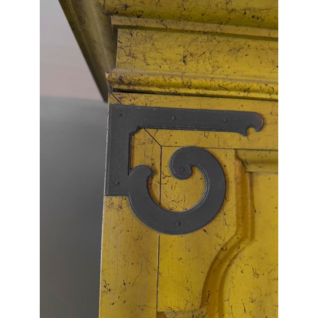 Mid-Century Modern 1970s Spanish Revival Bar Cabinet For Sale - Image 3 of 13