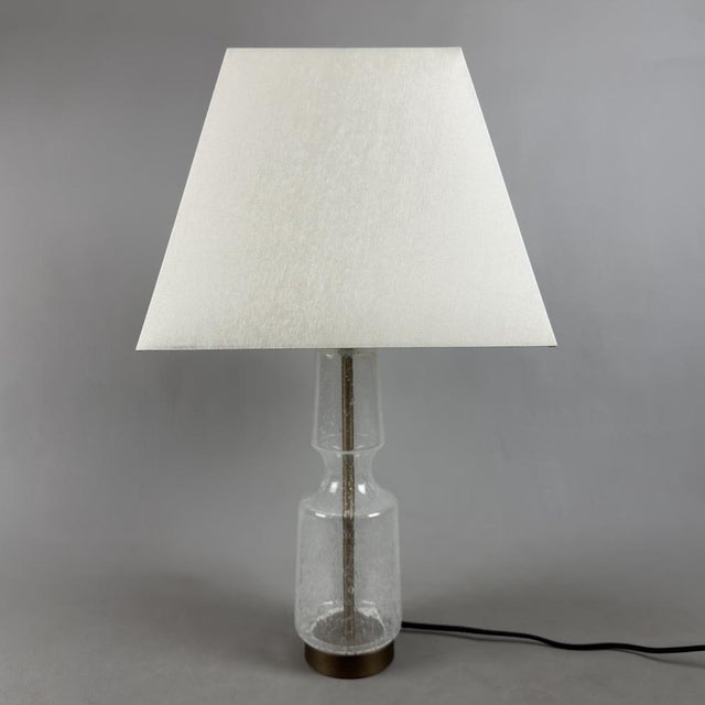 Modern Modern Bullicante Murano Glass Table Lamp by G. Luce, 1990s For Sale - Image 3 of 11