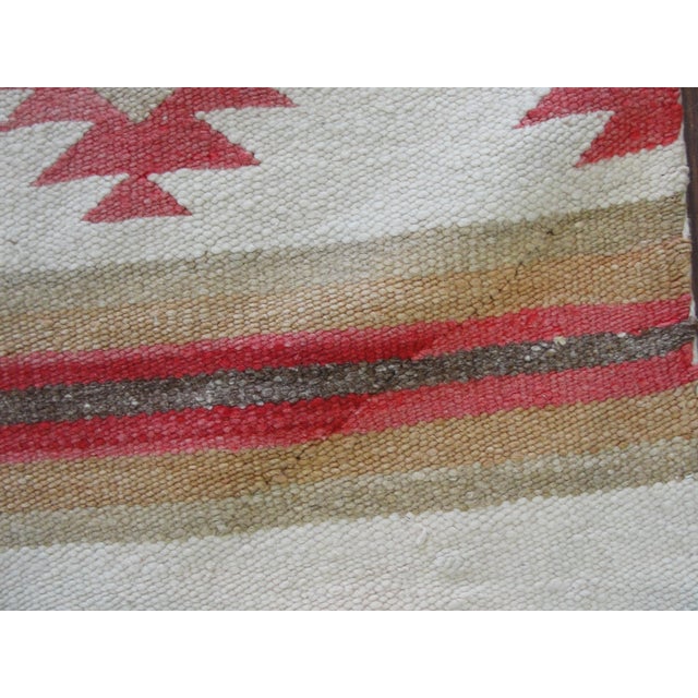Early 20th Century Antique Navajo Banded Geometric Rug, For Sale - Image 5 of 7