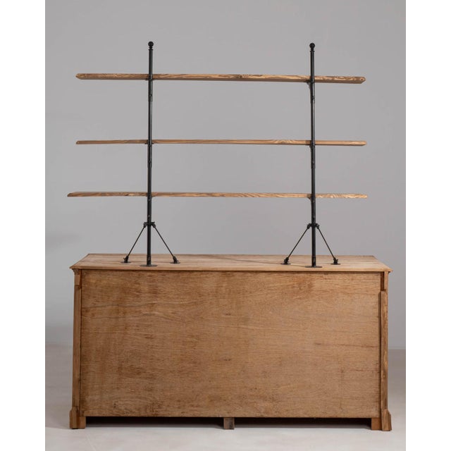 19th Century Pine Display Cabinet For Sale - Image 5 of 14