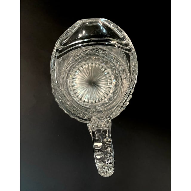 1910s american brilliant period (abp) cut crystal pitcher a wonderful cut glass water or lemonade jug from the american...