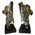 Metal 20th Century Bronze Nude Male Sculptures, Set of 2 For Sale - Image 7 of 7