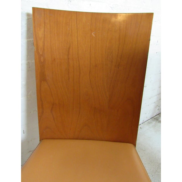 Metal 1970s Mid-Century Modern Set of Dining Chairs For Sale - Image 7 of 11