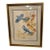 1976 Albert Earl Gilbert "The Blue Jay" Hand-Signed Framed Lithograph Print For Sale