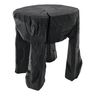 Rustic Sculptural Coffee Table by Logniture For Sale