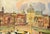 Gerta Springer, Holiday Boats in the Harbor, 1935, Oil on Canvas, Framed For Sale - Image 7 of 17