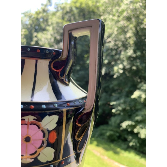 Ceramic Jugendstil Set by Charles Catteau for Boch-Keramis La Louvière, 1920, Set of 3 For Sale - Image 7 of 18