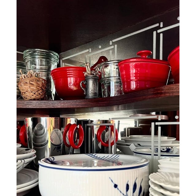 Brown Danish Rosewood Corner Cabinet, 1960s For Sale - Image 8 of 10