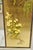 Gold Vintage LaBarge Chinoiserie Floral Gold Gilt Decorated Rectangular Wall Mirror For Sale - Image 8 of 12