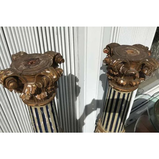 Pair of 18th Century Italian Columns For Sale In West Palm - Image 6 of 12