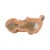 1970s Signed Hand Painted Ceramic Reclining Lion Sculpture For Sale In West Palm - Image 6 of 8